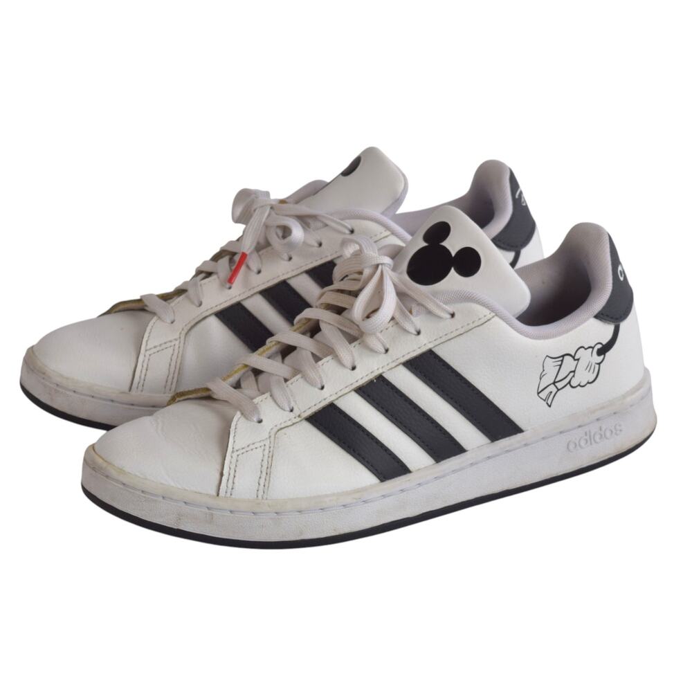 Adidas x Disney Mickey Mouse Sneakers White Black Men’s Size 9.5